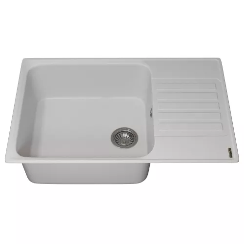 Кухонная мойка из искусственного камня Uperwood UPD-400, прямоугольная, цвет туман, Выбрать цвет: Туман