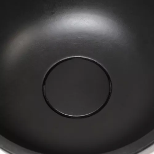 Раковина накладная бетонная Uperwood Belfast 30х30х13,5 см, круглая, черная, Выбрать цвет: Черный, изображение 3