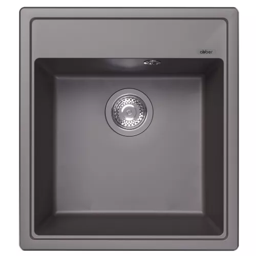 Кухонная мойка ABBER Quarz AQ2901G серый, Выбрать цвет: серый