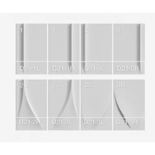 Панель- панно гипсовая 3D ARTPOLE PERFECTO, изображение 3