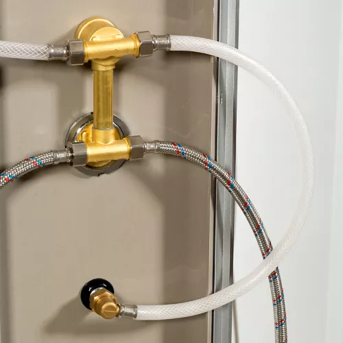 DTO Душевая кабина L920 , с рисунком , хром, 120*80 правая, изображение 3