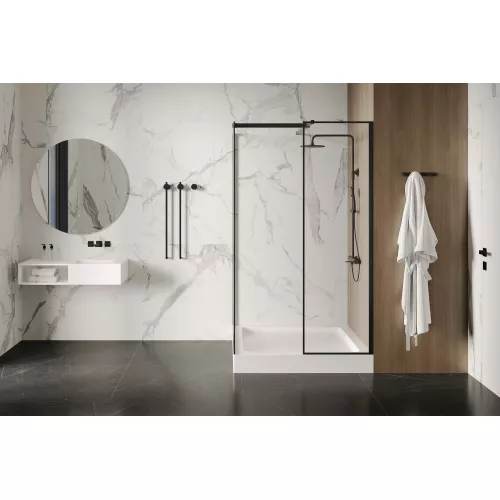 Душевой поддон ABBER AD3D090 90х90 квадратный, акриловый, белый, изображение 5