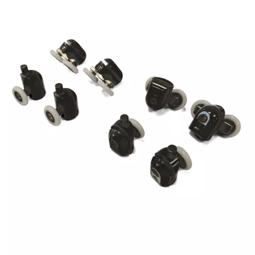 Душевая кабина Triton ПРАЙМ-БЛЭК-ВЕЛЬВЕТ 90*90 А  стекло матовое, Цвет стекла: Вельвет, Цвет профиля: Черный, Тип поддона: Низкий, Выбрать размер: 90х90, Наличие крыши: есть, изображение 24