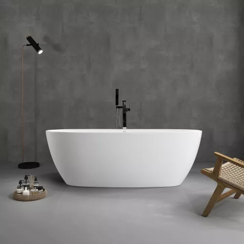 Акриловая ванна ABBER AB9265-1.7 белая, изображение 9