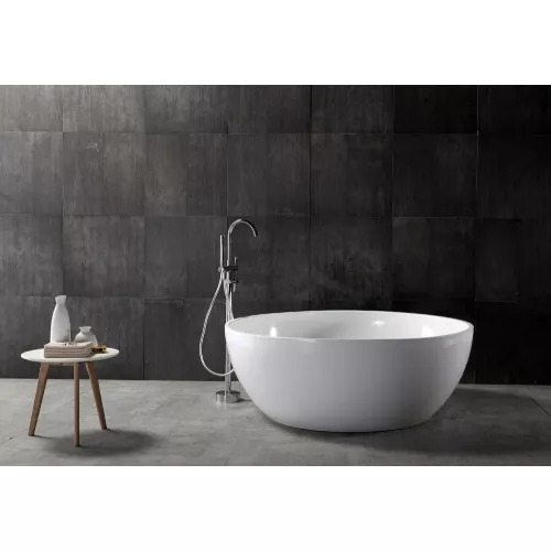 Акриловая ванна ABBER AB9279 150х150, Выбрать цвет: Белый, изображение 8