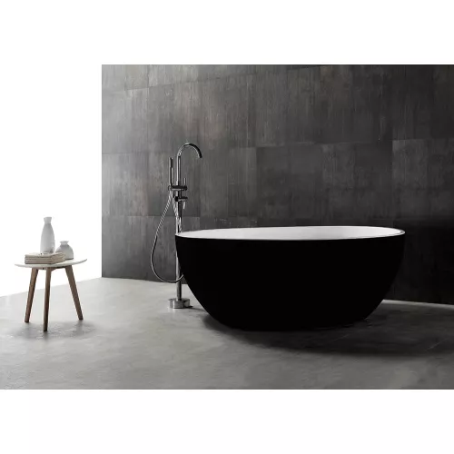 Акриловая ванна ABBER AB9279MB  150х150, Выбрать цвет: Черный матовый, изображение 8