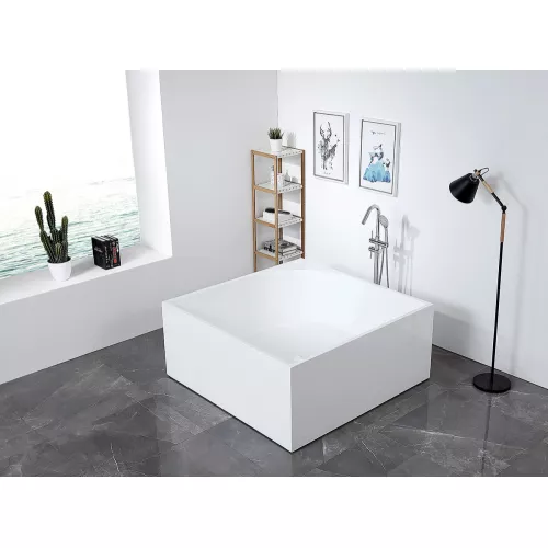 Акриловая ванна ABBER AB9337 140х140, изображение 8