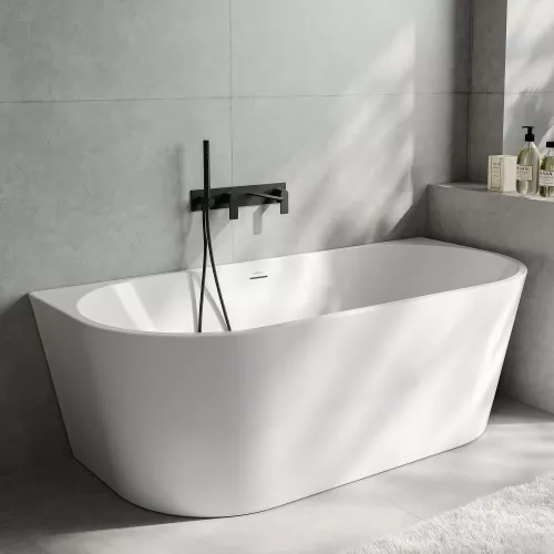 Акриловая ванна ABBER AB9503-1.4 белая, Выбрать размер: 140х70