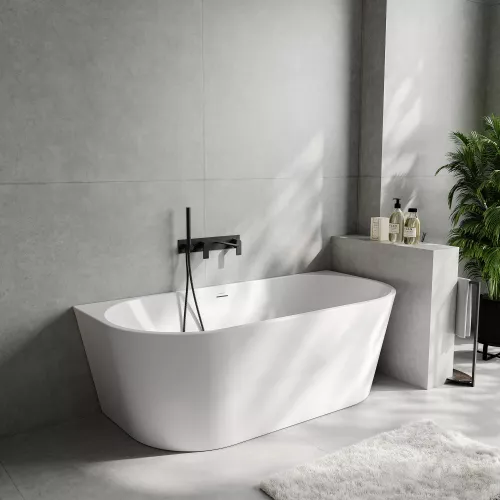 Акриловая ванна ABBER AB9503-1.4 белая, Выбрать размер: 140х70, изображение 2