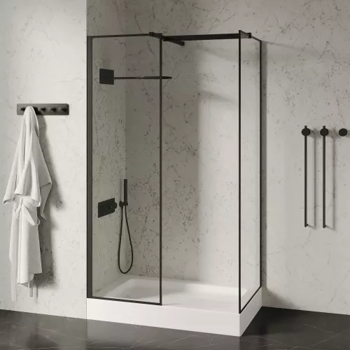 Душевой поддон ABBER AD3C прямоугольный, акриловый, белый, Выбрать размер: 100х70, изображение 5