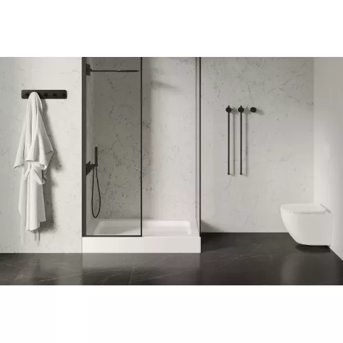 Душевой поддон ABBER AD3C прямоугольный, акриловый, белый, Выбрать размер: 100х70, изображение 7