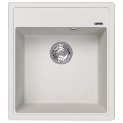 Кухонная мойка ABBER Quarz AQ2901W белый, Выбрать цвет: Белый