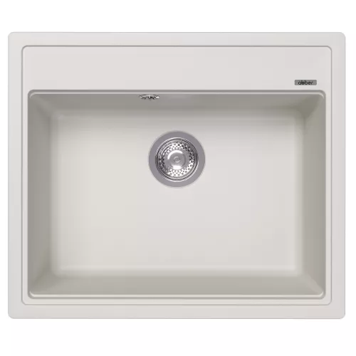 Кухонная мойка ABBER Quarz AQ2902W белый, Выбрать цвет: Белый