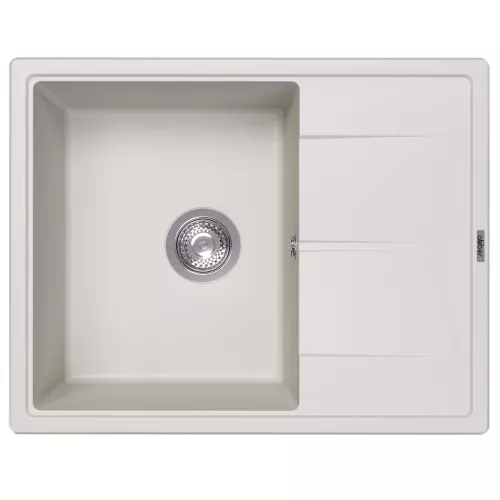 Кухонная мойка ABBER Quarz AQ2903W белый, Выбрать цвет: Белый