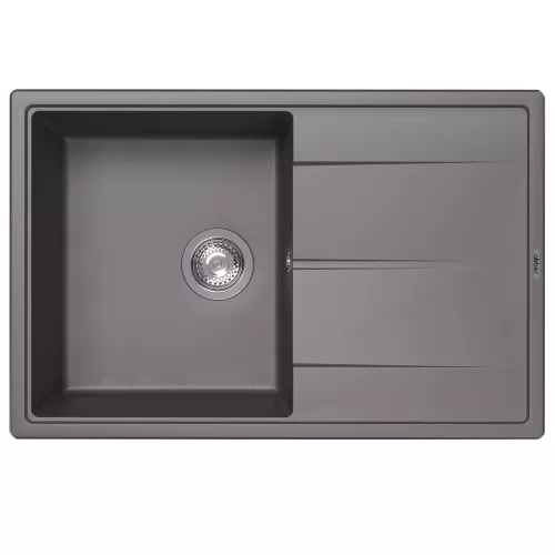 Кухонная мойка ABBER Quarz AQ2904G серый, Выбрать цвет: серый