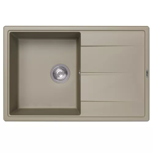 Кухонная мойка ABBER Quarz AQ2904S песочный, Выбрать цвет: песочный