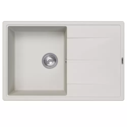 Кухонная мойка ABBER Quarz AQ2904W белый, Выбрать цвет: Белый