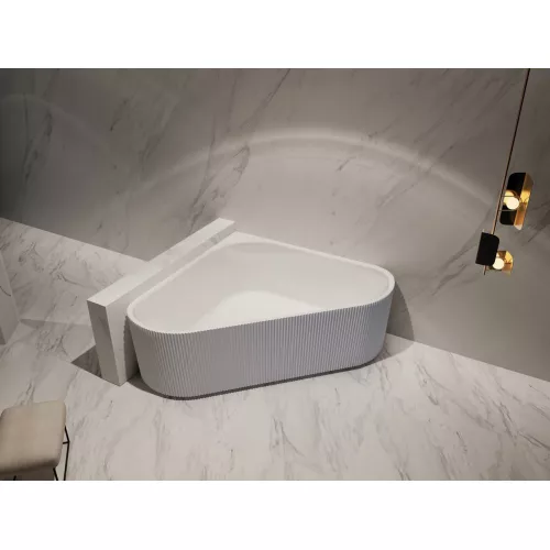 Акриловая ванна ABBER AB9446MW  150х150 белая матовая, изображение 8