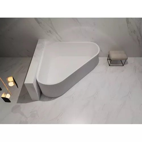 Акриловая ванна ABBER AB9446MW  150х150 белая матовая, изображение 9