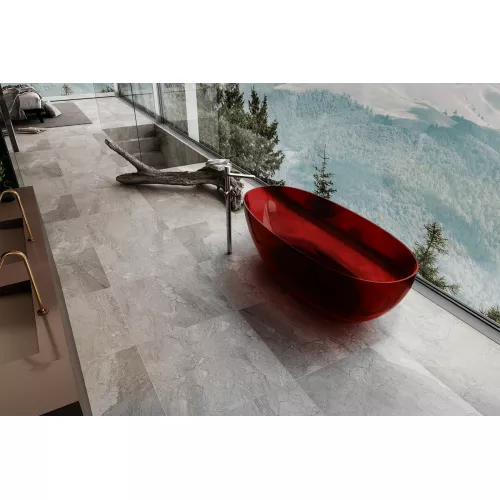 Ванна из полиэфирной смолы  ABBER Kristall AT9703Rubin красная 170*75 прозрачная, Выбрать цвет: Красный, изображение 5