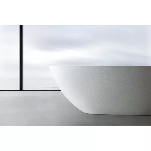 Ванна из искусственного камня ABBER Dortmund 170х75 белая матовая, Выбрать цвет: Белый, изображение 10