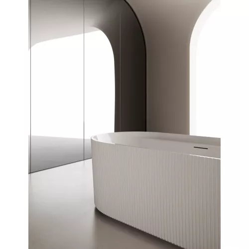 Акриловая ванна ABBER AB9444MW белая матовая, изображение 10