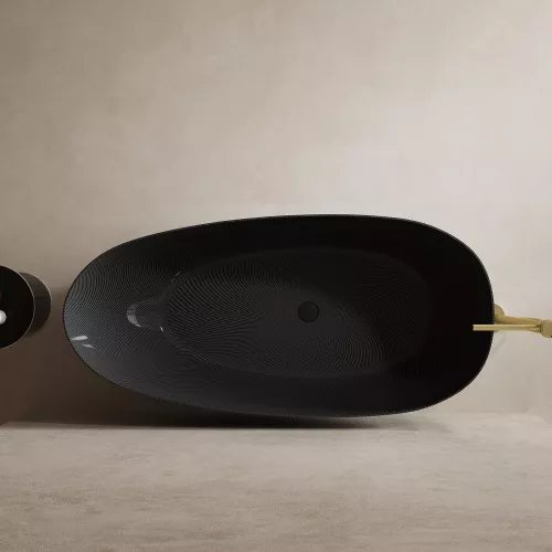 Карбоновая ванна ABBER Karbon AK9011-1.7 черная, изображение 10