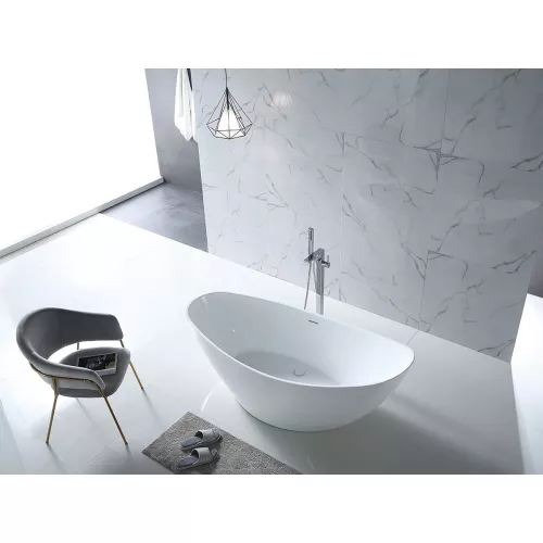 Акриловая ванна ABBER AB9233 184х80, Выбрать цвет: Белый, изображение 10