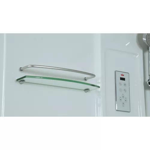 Душевая кабина четверть круга Timo LUX T-7725/7735/7755  высокий поддон, Выбрать размер: 120х120, изображение 27