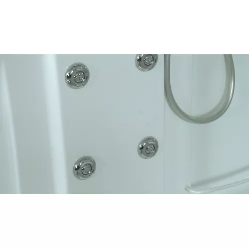 Душевая кабина четверть круга Timo LUX T-7725/7735/7755  высокий поддон, Выбрать размер: 120х120, изображение 14