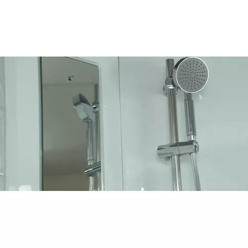 Душевая кабина четверть круга Timo LUX T-7725/7735/7755  высокий поддон, Выбрать размер: 120х120, изображение 15