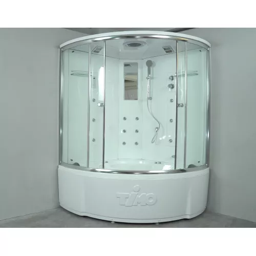 Душевая кабина четверть круга Timo LUX T-7725/7735/7755  высокий поддон, Выбрать размер: 120х120, изображение 2