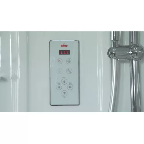 Душевая кабина четверть круга Timo LUX T-7725/7735/7755  высокий поддон, Выбрать размер: 120х120, изображение 34