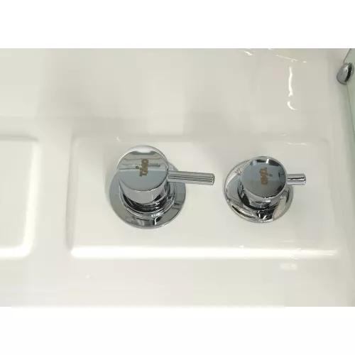 Душевая кабина четверть круга Timo LUX T-7725/7735/7755  высокий поддон, Выбрать размер: 120х120, изображение 38