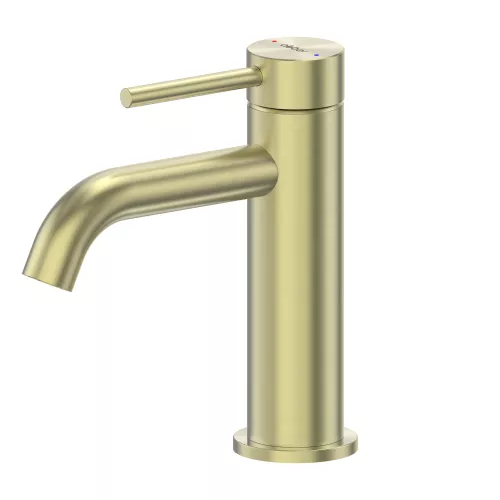 Смеситель ABBER Wasser Kreis 316 AF8110BG для раковины, золото брашированное, Выбрать цвет: Золото брашированное