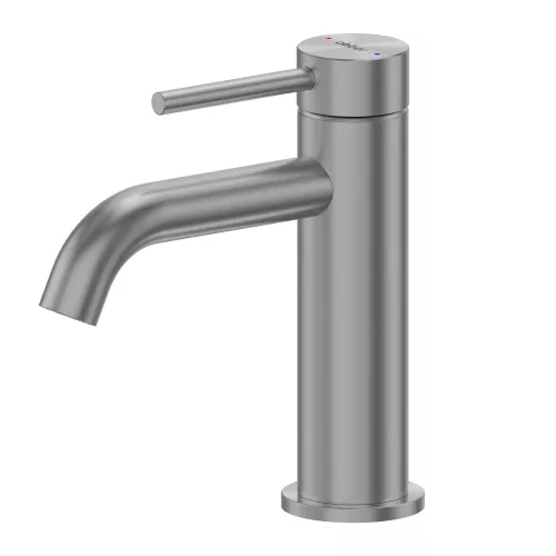 Смеситель ABBER Wasser Kreis 316 AF8110BGG для раковины, оружейная сталь брашированная, Выбрать цвет: Оружейная сталь