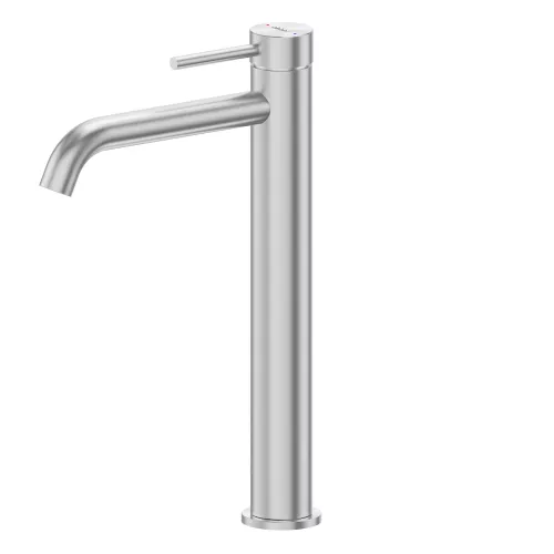 Смеситель ABBER Wasser Kreis 316 AF8111BST-L для накладной раковины, сталь брашированная, Выбрать цвет: Сталь брашированная