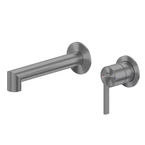 Смеситель ABBER Perfekte 316 AF8A12BGG скрытый монтаж для раковины, оружейная сталь брашированная, Выбрать цвет: Оружейная сталь