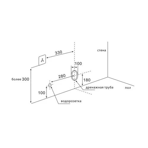 Комплект ABBER подвесной электронный унитаз-биде Bequem AC1119S белый с импульсным смывом с инсталляцией AC0101P, изображение 4