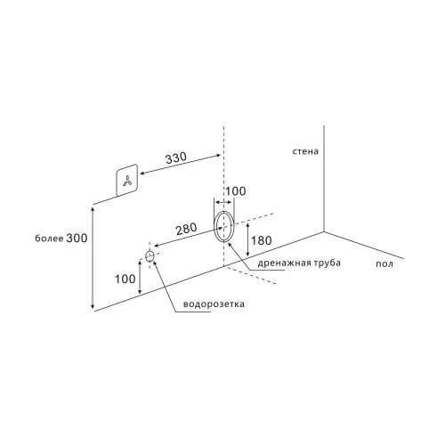 Комплект ABBER подвесной электронный унитаз-биде Bequem AC1119S с инсталляцией AC0101P2, изображение 22