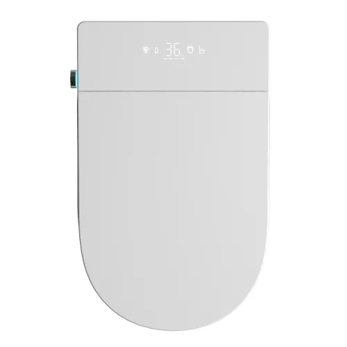 Комплект ABBER подвесной электронный унитаз-биде Bequem AC1123SR с инсталляцией AC0101P2, изображение 11