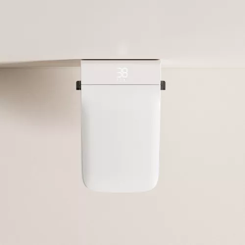 Комплект ABBER подвесной электронный унитаз-биде Rechteck AC1215S с инсталляцией AC0101P2, изображение 15