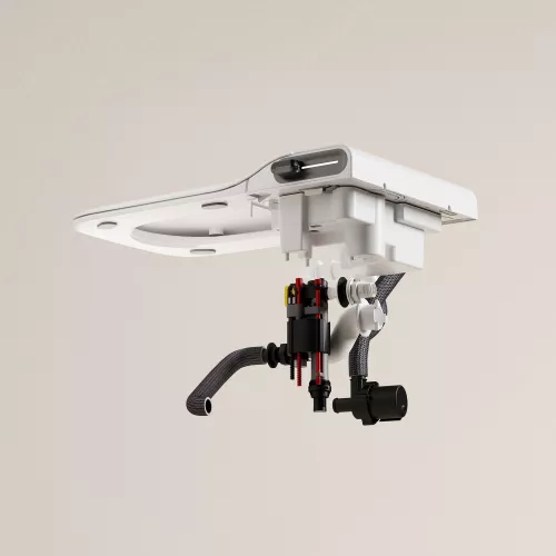 Комплект ABBER подвесной электронный унитаз-биде Rechteck AC1215S с инсталляцией AC0101P2, изображение 19