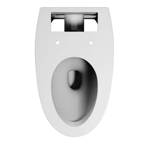 Унитаз ABBER Bequem AC1124P подвесной белый с импульсным смывом, изображение 9