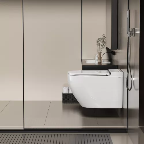 Унитаз ABBER Bequem AC1126P подвесной белый с импульсным смывом, изображение 3