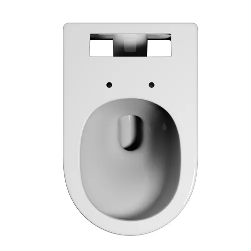 Унитаз ABBER Bequem AC1126P подвесной белый с импульсным смывом, изображение 9