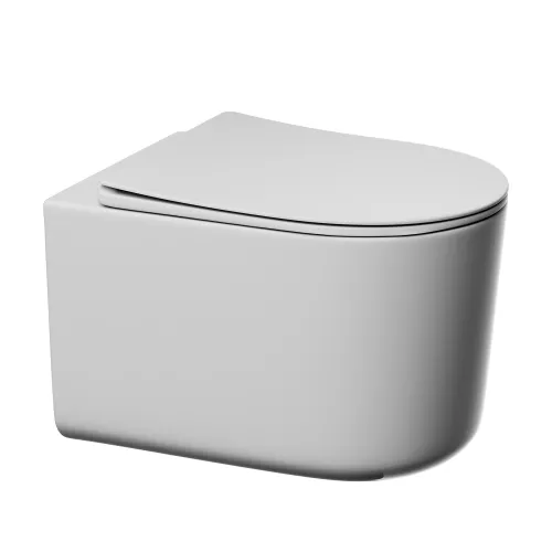 Унитаз ABBER Ultra AC1302 подвесной белый с ультратонким ободком