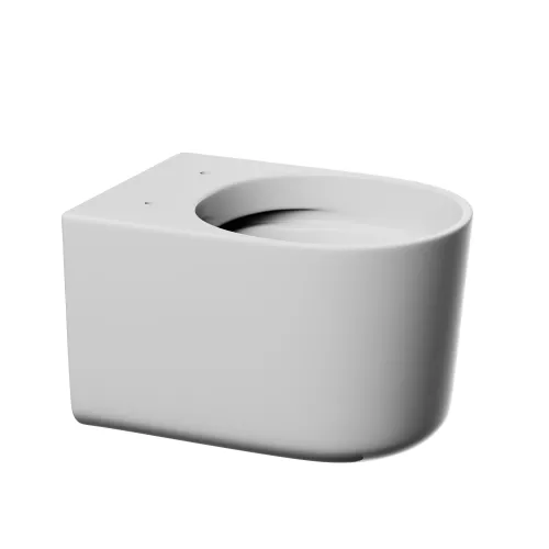 Унитаз ABBER Ultra AC1302 подвесной белый с ультратонким ободком, изображение 10