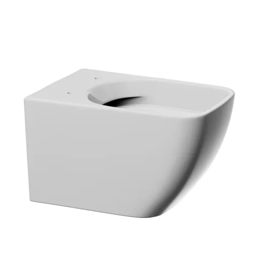 Унитаз ABBER Ultra AC1303 подвесной белый с ультратонким ободком, изображение 11