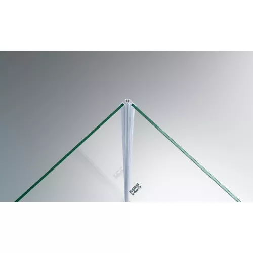 Душевой уголок BelBagno ETNA-AH-1/-C-Cr, Цвет стекла: прозрачное, Цвет профиля: Хром, Выбрать размер: 100x80, изображение 10